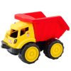 Nagy billenőkocsi gyerekeknek homokos építőipari járműhöz, piros-sárga