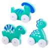 Dinosaur on Wheels EVA hab kisgyermekeknek Pink Blue Mix