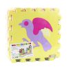 Puha Puzzle Oktatószőnyeg Állatok EVA hab Színes 9 db.