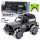 RC terepjáró autós távirányítós 360°-os elforgatás 1:12 fekete
