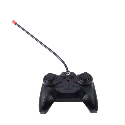 Távirányítós versenyautó világító narancssárga és türkiz tokkal