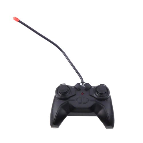 RC versenyautó világító karosszériával, fekete és kékkel