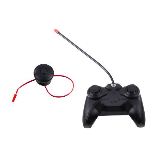 RC versenyautó világító karosszériával, sárga