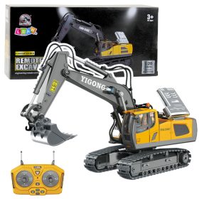 RC 11-CH sárga lánctalpas kotrógép 1:20