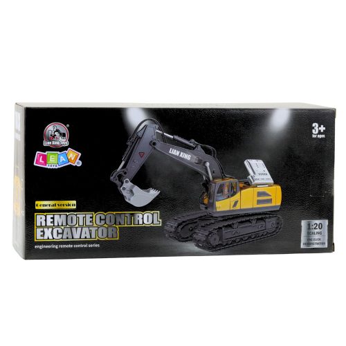 RC 11-CH sárga lánctalpas kotrógép 1:20