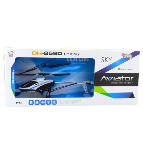 RC Aviator DH-859D LED 360°-os távirányítós helikopter