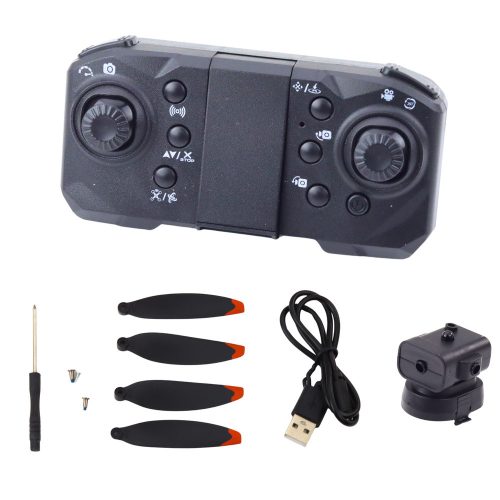 Drone D6 PRO kamera LED Lights App világosszürke