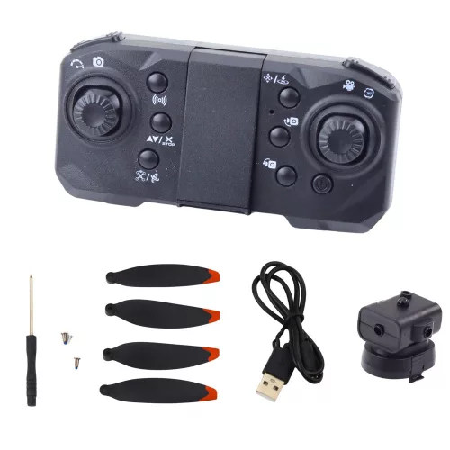 Drone D6 PRO kamera LED Lights App világosszürke