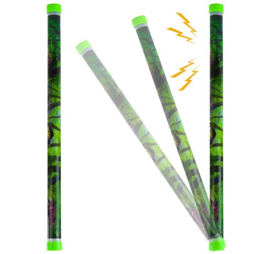 Dinoszaurusz témájú hangcső fényeffektusokkal, 36 db-os készlet