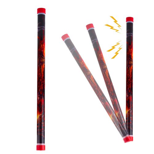 Dinoszaurusz témájú hangcső fényeffektusokkal, 36 db-os készlet