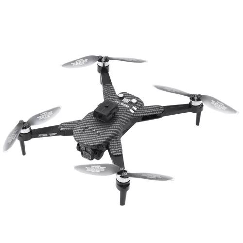 Drón Y329 HD kamera WIFI LED világítás App Fekete Szén