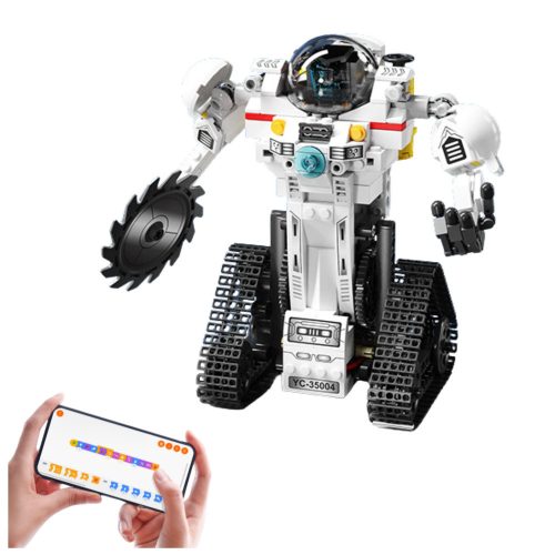 Építőelemek Űrrobot Rover Repülő RC 3in1 408 db.