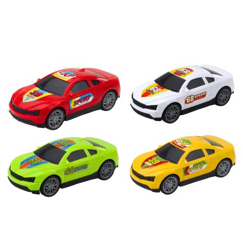 Lora teherautó vontató szett 4 autó nyitható ajtókkal, fényekkel és hangokkal