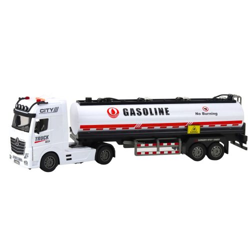 Üzemanyagtartályos teherautó vízöntő funkcióval, fényekkel és hangokkal