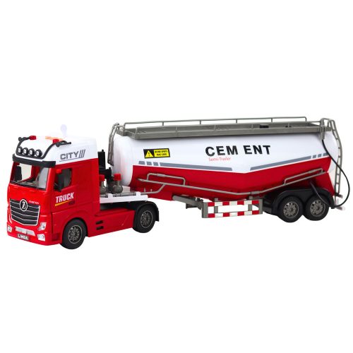Cement tartálykocsi vízöntő funkcióval, fényekkel és hangokkal