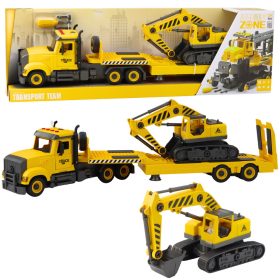   DIY vontató teherautó esztergáló lánctalpas kotrógép fények hangjai