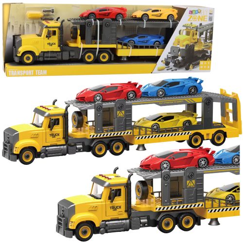 Lora teherautó vontatójármű Fordulólámpák Hangok Autók Csavarhúzó