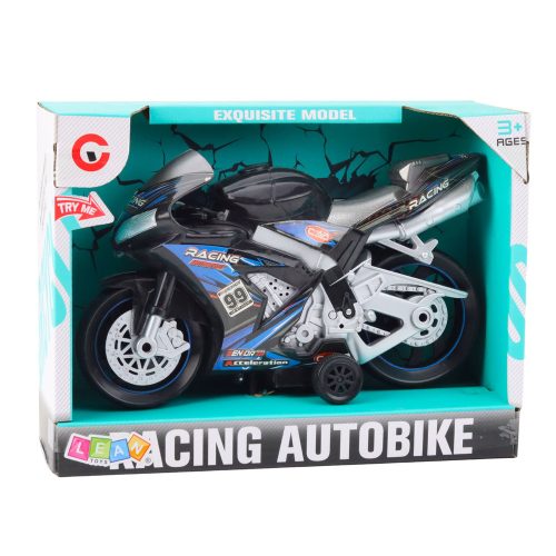 Racing Bike Racer meghajtó lámpák Fekete kék hangok