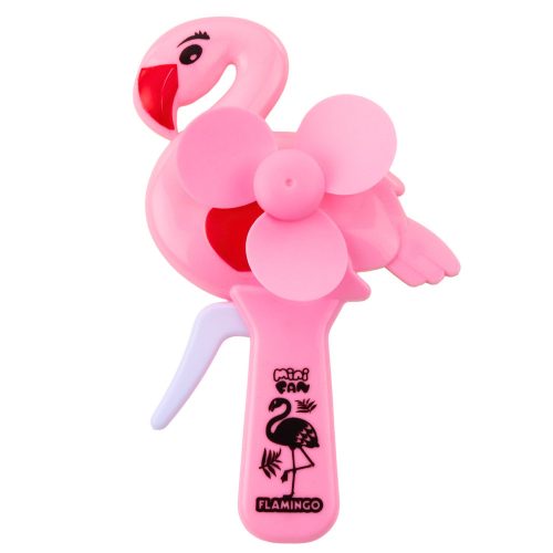 Flamingo rózsaszín kézi ventilátor