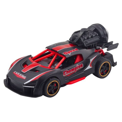 Sportautó fényekkel, hangokkal, füsthatás keverékkel