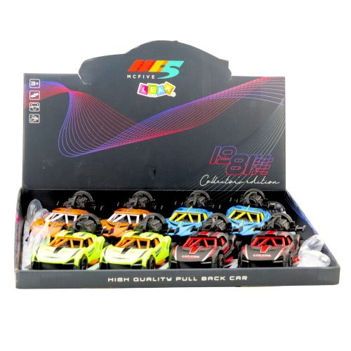 Sportautó fényekkel, hangokkal, füsthatás keverékkel