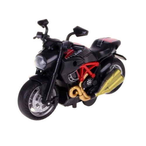 Motorkerékpár összeszereléshez Twisting Metal 1:14 DIY Red