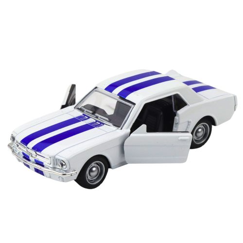 Klasszikus autó visszahúzható meghajtással, fém nyíló ajtókkal, 1:32 keverék