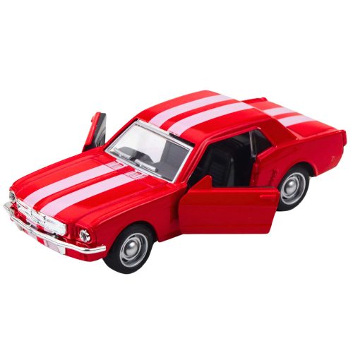 Klasszikus autó visszahúzható meghajtással, fém nyíló ajtókkal, 1:32 keverék