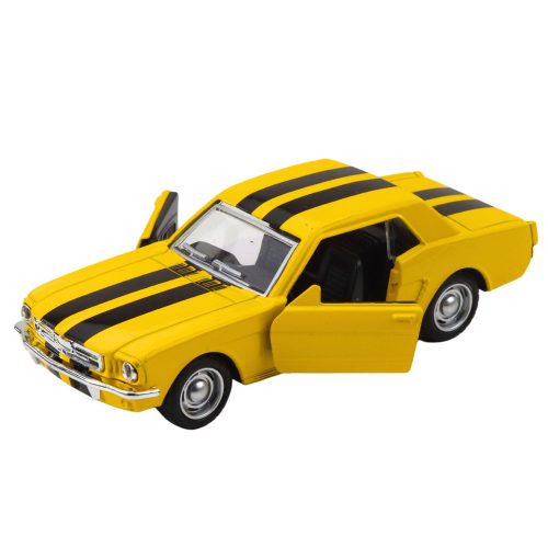 Klasszikus autó visszahúzható meghajtással, fém nyíló ajtókkal, 1:32 keverék