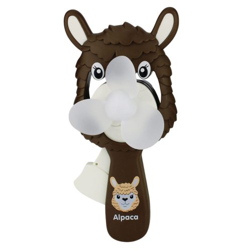 Pinwheel mechanikus kézi ventilátor gyerekeknek Alpaca Mix
