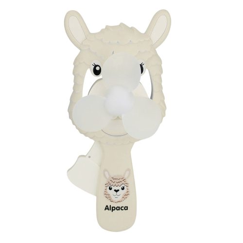 Pinwheel mechanikus kézi ventilátor gyerekeknek Alpaca Mix