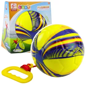 Hablabda zsinóron húzófogantyúval, sárga 14 cm
