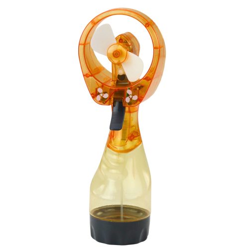 Hordozható ventilátor elemmel működő spray-keverékkel