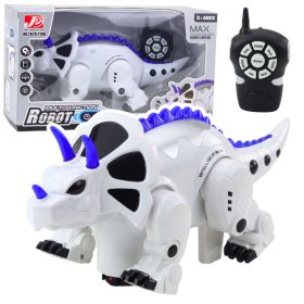   Intelligens távirányítós RC dinoszaurusz robot Triceratops