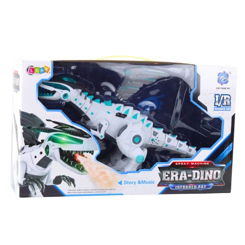 Távirányítós RC robot dinoszaurusz fényei fehéren hangzanak