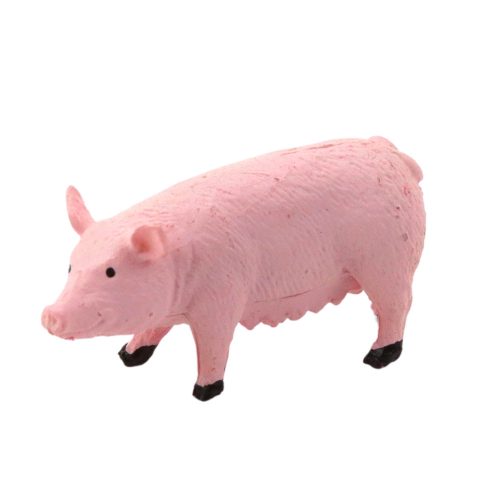 Minifigurák készlete Tehén Ló Disznó Kutya Csirke lúd 3-5cm 6db.