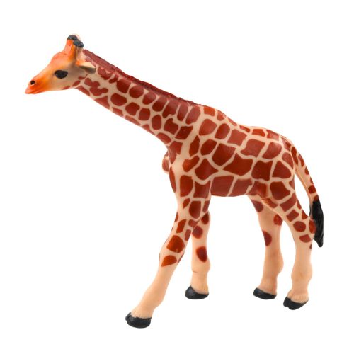 Minifigurák készlet Vadállatok csimpánz zsiráf 6-9cm 4db