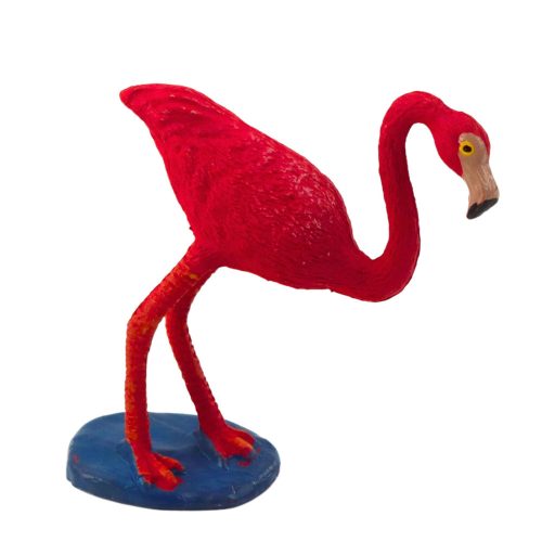 Mini figurák készlet Exotic Birds Hibiszkusz sárga 4-11cm 6db