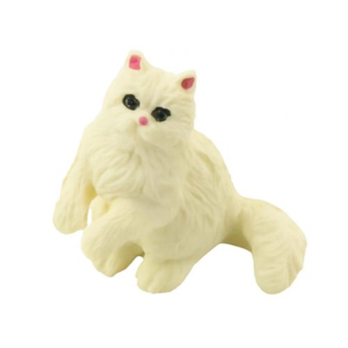 Minifigurák készlete Macskafajták Macskák Etetőtál 4-6cm 7db