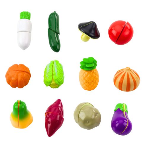 Zöldségszeletelő készlet Deszkakés Oktatási Kiegészítők Gyermekeknek