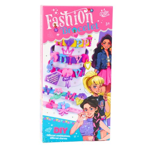 DIY karkötő készlet medálok betűmintás 4 állítható karkötő