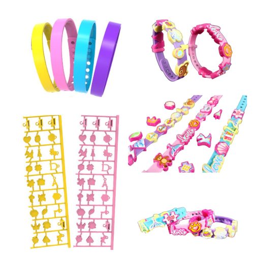 DIY karkötő készlet Animal Charms 4 állítható karkötő