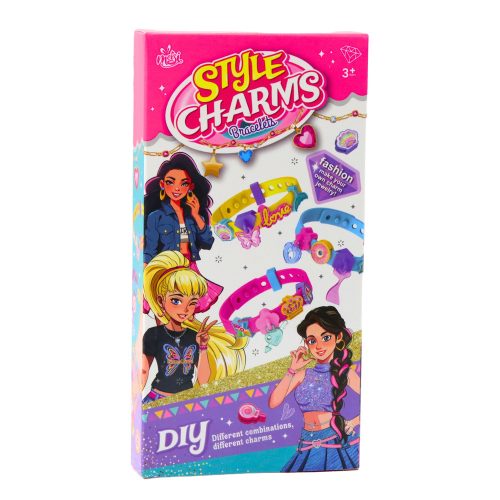 DIY karkötő készlet Animal Charms 4 állítható karkötő