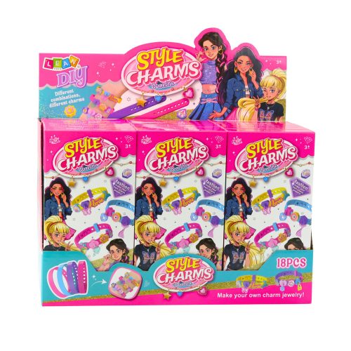 DIY karkötő készlet Animal Charms 4 állítható karkötő