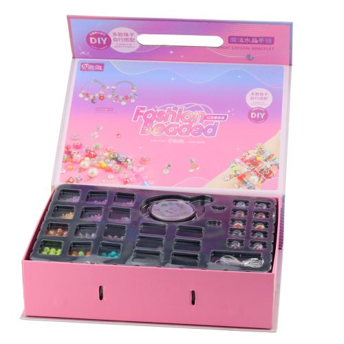 DIY ékszer karkötő gyöngyök medálok készítő készlet