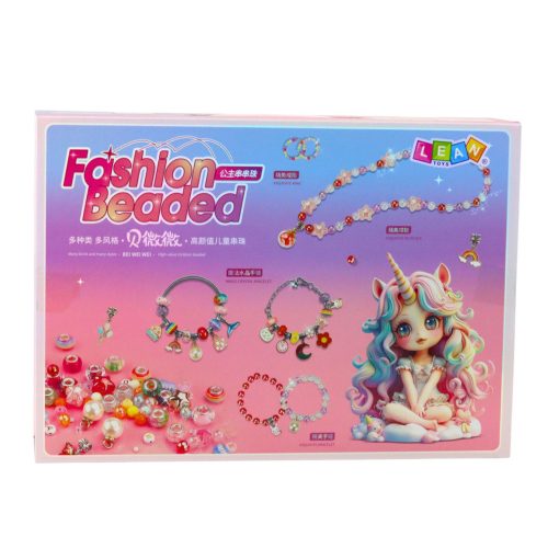 DIY ékszer karkötő gyöngyök medálok készítő készlet