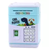 Elektronikus széf ATM malacpersely PIN-kód gyerekeknek kék dinoszaurusz