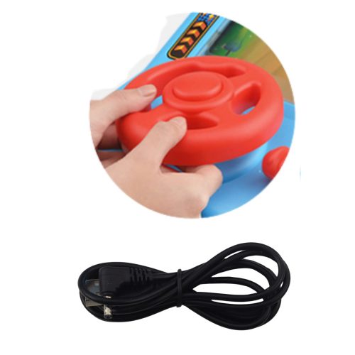 Interaktív vezetési szimulátor kormánykerék sebességváltó hangok