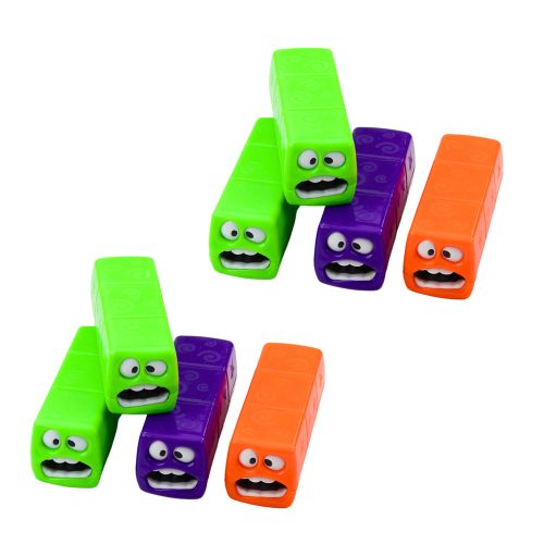 Ügyességi játék torony 24 blokk mosolygó arcokkal színes