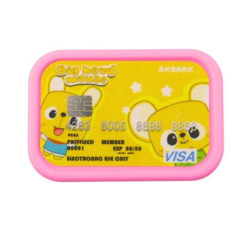 ATM széf Piggy Bank PIN kód ATM kártya Rózsaszín